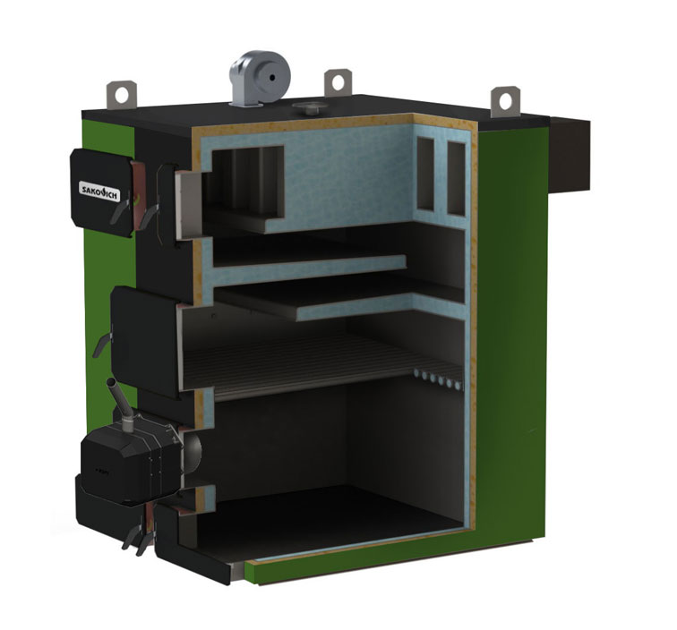 картинка Котел пеллетный твердотопливный Sakovich PELLET MAX 200