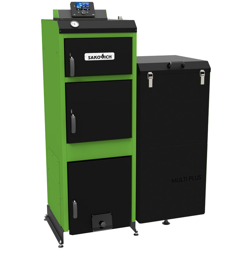 картинка Котел пеллетный твердотопливный Sakovich Multi Plus 26
